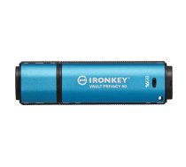 Kingston Technology IronKey Vault Privacy 50 USB zibatmiņa 16 GB USB Type-A 3.2 Gen 1 (3.1 Gen 1) Melns, Zils