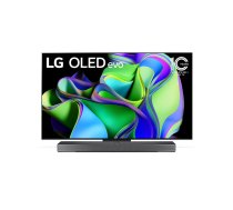 LG OLED evo OLED55C32LA televizors 139,7 cm (55") 4K Ultra HD Viedtelevizors Wi-Fi Melns