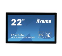 iiyama ProLite TF2234MC-B7AGB monitori 54,6 cm (21.5") 1920 x 1080 pikseļi Full HD LED Skārienjūtīgais ekrāns Vairāklietotāju Me