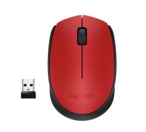 Logitech M171 Red-K pele Abām rokām RF Bezvadu Optisks 1000 DPI