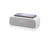 Portable Speaker|SOUNDCORE|Wakey|White|Wireless|2xUSB 2.0|Bluetooth|A3300G21