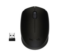 Logitech B170 Black Bp pele Abām rokām RF Bezvadu Optisks