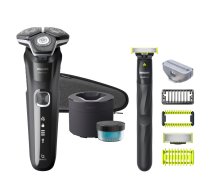 Philips SHAVER Series 5000 S5898/79 vīriešu skuveklis Rotācijas skuveklis Trimmeris Hroms