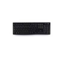 Logitech Wireless Keyboard K270 tastatūra RF Bezvadu Krievu Melns