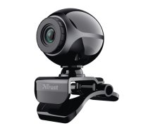 Trust Exis Webcam vebkamera 0,3 MP 640 x 480 pikseļi USB 2.0 Melns