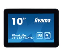 iiyama TF1015MC-B3 ceļrāžu displejs Interaktīvs plakans panelis 25,6 cm (10.1") LED 500 cd/m² HD Melns Skārienjūtīgais ekrāns