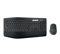Logitech MK850 Performance Wireless Keyboard and Mouse Combo tastatūra Pele iekļauta RF bezvadu sakari + Bluetooth QWERTY Angļu
