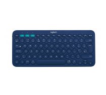 Logitech K380 Multi-Device tastatūra Bluetooth sistēma QWERTY Angļu Zils