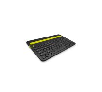 Logitech Bluetooth® Multi-Device Keyboard K480 tastatūra Bluetooth sistēma QWERTY Krievu Melns, Laims