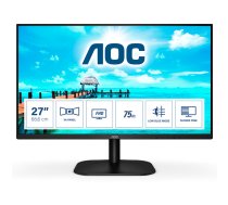 AOC 27B2DM monitori 68,6 cm (27") 1920 x 1080 pikseļi Full HD Melns