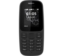 Nokia 105 DS TA-1378 Black, 1.8 ", QQVGA, 0.048 MB, Dual SIM, Nano Sim, 3G, USB version Micro, 1020 mAh