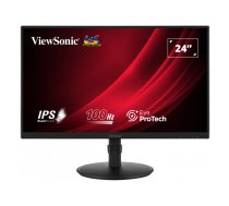 Viewsonic VG2408A-MHD monitori 61 cm (24") 1920 x 1080 pikseļi Full HD LED Melns