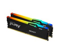 Kingston Technology FURY Beast RGB atmiņas modulis 16 GB 2 x 8 GB DDR5 3000 MHz