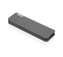 Lenovo USB-C Mini Dock Vadu USB 3.2 Gen 1 (3.1 Gen 1) Type-C Pelēks
