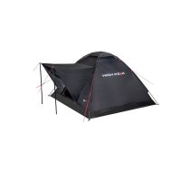 High Peak Beaver 3 Black, Red Pyramid tent