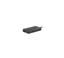 Natec   USB 3.0 HUB, Silkworm, 4-Port, Black