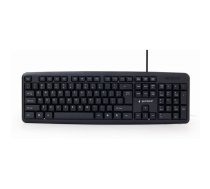 Gembird Standard keyboard, USB, RU layout, black