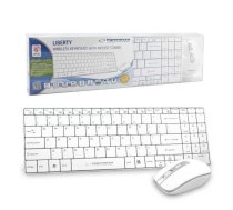 Esperanza EK122W keyboard RF Wireless QWERTY White