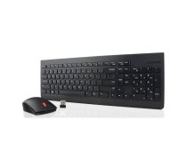 Lenovo 4X30M39497 tastatūra Pele iekļauta RF Bezvadu QWERTY Amerikāņu angļu valoda Melns