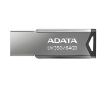 ADATA UV350 USB zibatmiņa 64 GB USB Type-A Pelēks