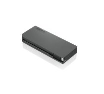 Lenovo 4X90S92381 dokstacija Vadu USB 3.2 Gen 1 (3.1 Gen 1) Type-C Pelēks