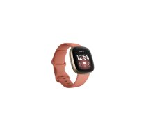 Fitbit Versa 3, zelta/rozā - Viedpulkstenis