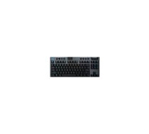 Logitech G915 TKL, GL Tactile, ENG, mehāniskā, tumši pelēka - Bezvadu klaviatūra