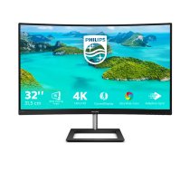 Philips E Line 328E1CA/00 LED display 80 cm (31.5") 3840 x 2160 pikseļi 4K Ultra HD LCD Melns