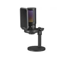Sandberg Streamer USB Microphone RGB Melns Studijas mikrofons
