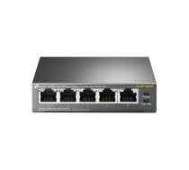 TP-Link TL-SF1005P Nepārvaldīts Fast Ethernet (10/100) Power over Ethernet (PoE) Melns
