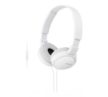 Sony MDR-ZX110AP Austiņas Vadu Zvani / mūzika Balts