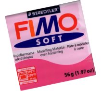 Polimēru māli bērniem FIMO Block, 56 gr, rozā krāsā