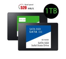 Iekšējais SSD SATA HDD cietais disks klēpjdatoriem, tūlītēja programmu ielāde, 1 Tb, 2,5”
