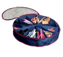Kompakts, saliekams Shoe Go Round organizators, kaste ērtai apavu uzglabāšanai