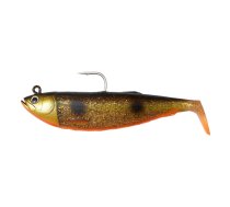 Gumijas zivtiņa ar džiga galvu Savage Gear CUTBAIT HERRING KIT 25cm/460g Gold Redfish