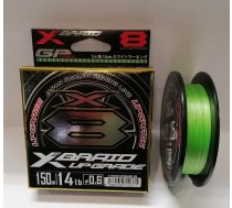 Pīta aukla YGK X-BRAID UPGRADE X8 150M #0.6/14Lb