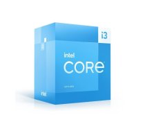 Procesors CPU, Core i3, INTEL Desktop, i3-13100, Raptor Lake, 3400 MHz, 4 kodoli, 12MB, LGA1700, 60 W, GPU UHD 730