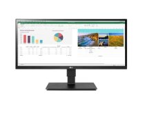 LCD monitors LG 29BN650-B, displeja izmērs 29", ekrāna forma 21 : 9, 2560x1080, 75Hz, 5 ms ar skaļruņiem un regulējamu slīpumu, melnā krāsā