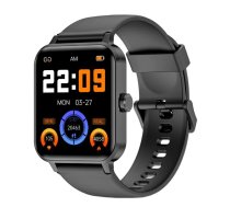 Viedpulkstenis ''Smart Watch'' R30, melns, soļu skaitītājs, sirds, oksimetra un miega monitors, zvanu pārvaldīšana