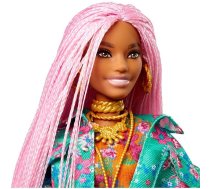 Barbie® Extra lelle - rozā bizītes, GXF09