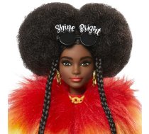 Barbie® Extra lelle ar varavīksnes mēteli, GVR04
