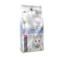 Smiltis kaķu tualetei - Magic Litter Bentonite Ultra White 5l