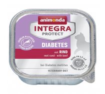 ANIMONDA INTEGRA PROTECT DIABETES, BEEF, 100g - BARĪBA KAĶIEM AR DIABĒTU , AR LIELLOPU