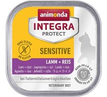 ANIMONDA INTEGRA PROTECT SENSITIVE, jērs un rīsi , 100 g- mitrā barība kaķiem ar jutīgu gremošanas sistēmu