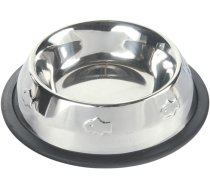 Barošanas bļoda kaķiem - Trixie Stainless Steel Bowl, 0.2l/11cm