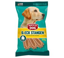 kociņi zobu higiēnai Perfecto Dog 6-Eck Stangen 6gb 200g