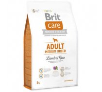 Brit Care Adult Medium Breed Lamb & Rice 3 kg barība suņiem