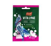 Vitapol VITALINE Iodine pearls supplementary mixture for budgie 20g - joda pērlītes - papildbarība viļņainajiem papagaiļiem