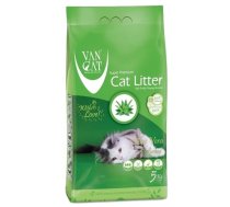 VAN CAT COMPACT ALOE 5KG - CEMENTĒJOŠĀS SMILTIS KAĶU TUALETĒM