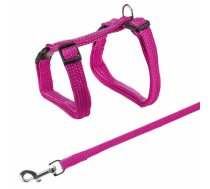 Krūšu siksna ar pavadu kaķiem - Trixie Harness with Lead 22-42cm/10mm, Lead 1.25m.